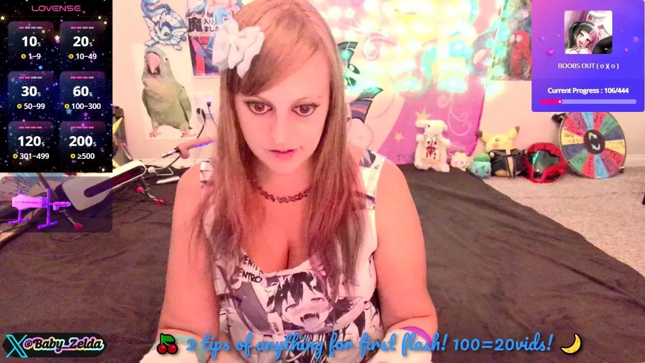 BabyZelda on Cam4 