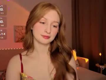 betty_twilight — GOAL: Sensual Finger Sucking [66 tokens remaining] Just a kitty meowing for attention hihi :3 put a sticket where you would kiss me 31tk!  #18 #shy #redhead #skinny #teen