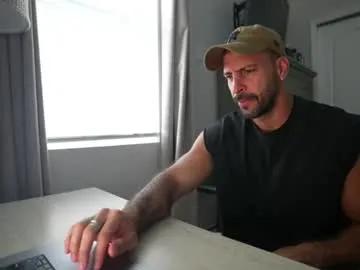 brucestryker — hang and jerk w Bruce clothes off at goal [900 tokens left] #muscle #hairy #bi #bigcock #daddy #cum