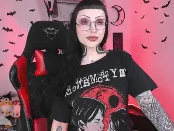 herinfernalmajesty — hi there /menu - lovense on **patterns 15/55/88/100** #goth #bigass #tease #glasses #tattoo