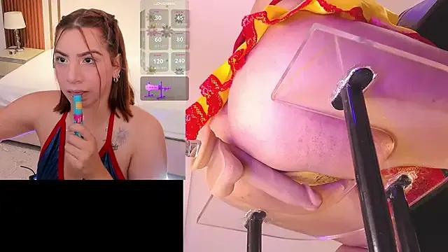 StripChat CamilaVegas_ is Freechat CamilaVegas_ — Oiled Tits and Wiggle