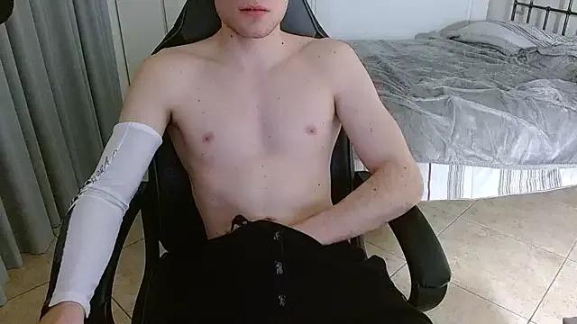 FitGuyDream — stroke on bad with anal