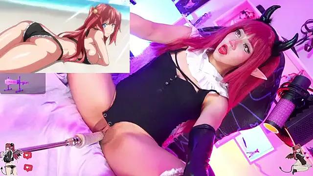 Kira-- — spit+ahegao on Runa 's tits 
